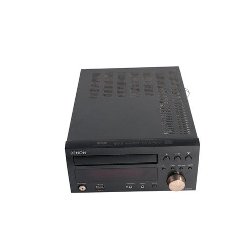 Denon RCD-M38DAB Micro Hi-Fi CD Receiver DAB FM Tuner USB Black Tested - Chorlton Analogue