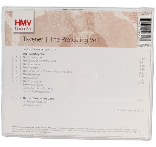 Tavener - Taverner - The Protecting Veil / The Last Sleep Of The Virgin - CD