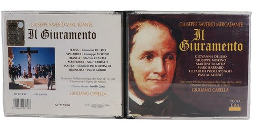 Mercadante - Il Giuramento - Box Set 2 CDs - Nuova Era - 1994 - Giuliano Carella