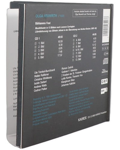 Olga Neuwirth - Bählamms Fest (2 CD Set) - Chorlton Analogue