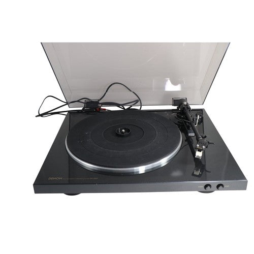 Denon DP-300F Turntable Built-In Phono Stage MM Cartridge Fully Automatic Tested