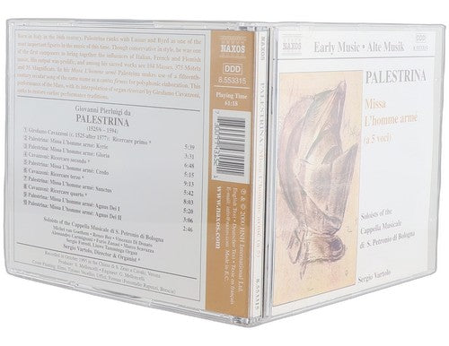 da Palestrina - Missa L'Homme Armé (A 5 Voci) - CD - Naxos - 2000