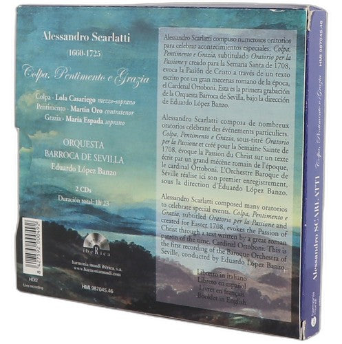 Scarlatti - Colpa, Pentimento E Grazia - Box Set 2 CDs - Harmonia Mundi France