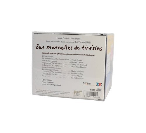 Francis Poulenc - Les Mamelles De Tiresias (CD)