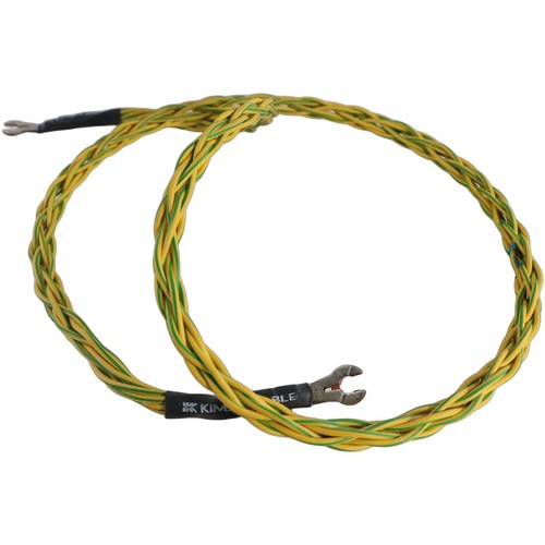 Kimber Kable Russ Andrews Turntable Earth Ground Lead 1m Spade Terminals