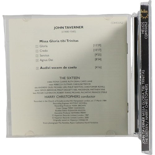 John Taverner - Missa Gloria Tibi Trinitas - Audivi Vocem De Coelo (CD) - Chorlton Analogue