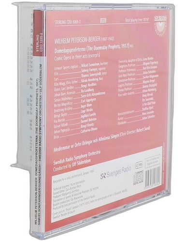 Peterson-Berger - Domedagsprofeterna = The Doomsday Prophets (Opera - CD
