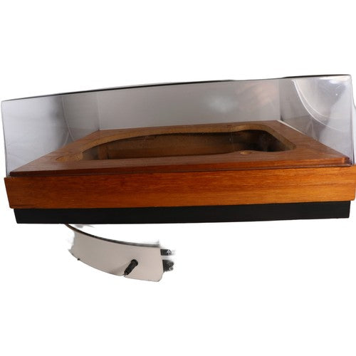 Thorens TD124 Plinth Teak Turntable Plinth Vintage - Chorlton Analogue