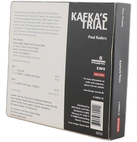 Ruders - Kafka's Trial - Box Set 2 CDs - Dacapo (4) - 2006