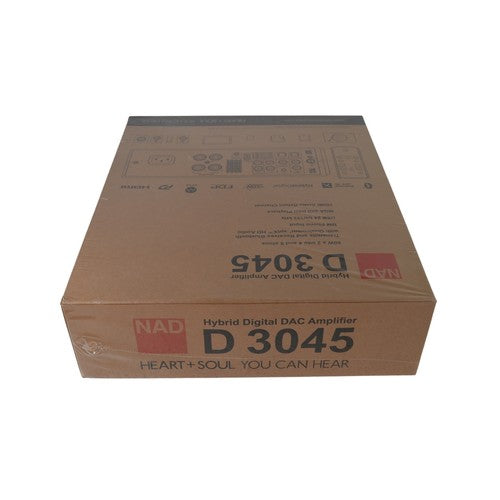 NAD D3045 Hybrid Digital DAC Amplifier Brand New Sealed NOS MM Phono Bluetooth