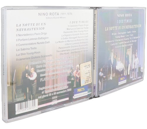 Rota - I Due Timidi / La Notte Di Un Nevrastenico - Box Set 2 CDs - Bongiovanni
