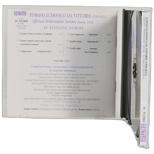 de Victoria - Officium Hebdomadae Sanctae (Roma, 1585) - In Passione Domini - CD