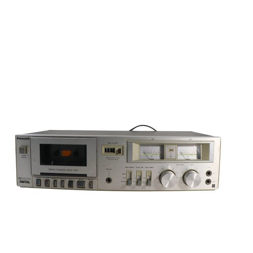 Panasonic RS-635 Stereo Cassette Deck Dolby Metal Tape PLAYS - Chorlton Analogue
