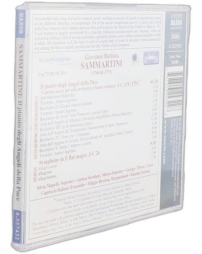 Giovanni Sammartini - Il Pianto Degli Angeli Della Pace (CD) - Chorlton Analogue