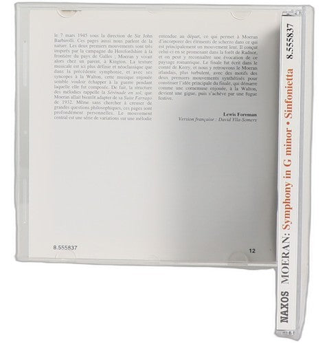 Ernest John Moeran - Symphony In G Minor ● Sinfonietta (CD) - Chorlton Analogue