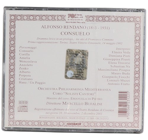 Rendano - Consuelo - Box Set 2 CDs - Bongiovanni - 2005