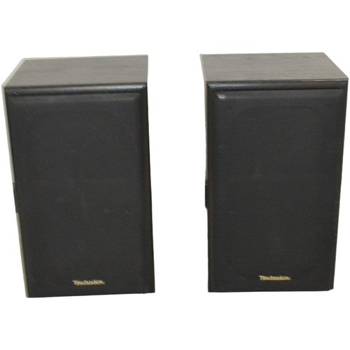 Technics SB-CS50 Bookshelf Speakers Pair 2-Way Stereo Grilles - Chorlton Analogue