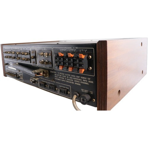 Trio KR-5400 AM FM Stereo Receiver Solid State Walnut Japan Tested - Chorlton Analogue