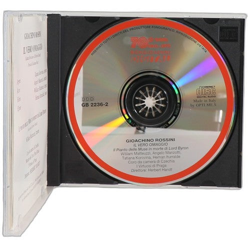 Rossini - Il Vero Omaggio / Il Pianto Delle Muse In Morte Di Lord Byron - CD
