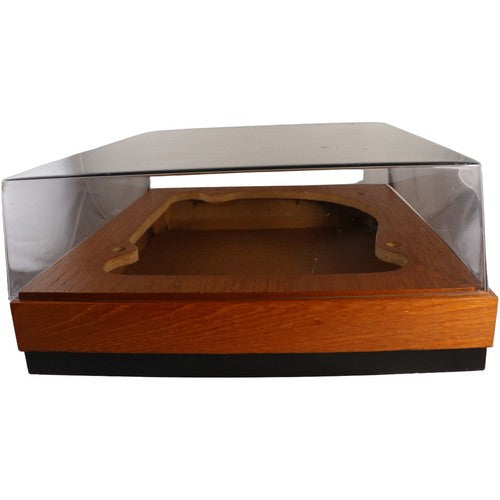 Thorens TD124 Plinth Teak Turntable Plinth Vintage - Chorlton Analogue