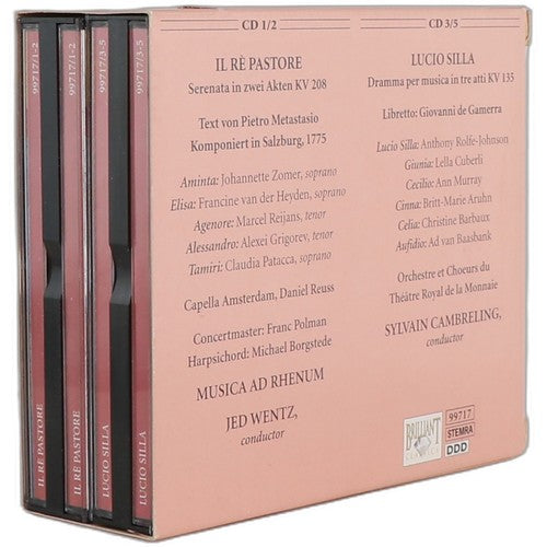 Mozart - Mozart Edition Volume 5: Operas - Il Rè Pastore - Box Set 5 CDs
