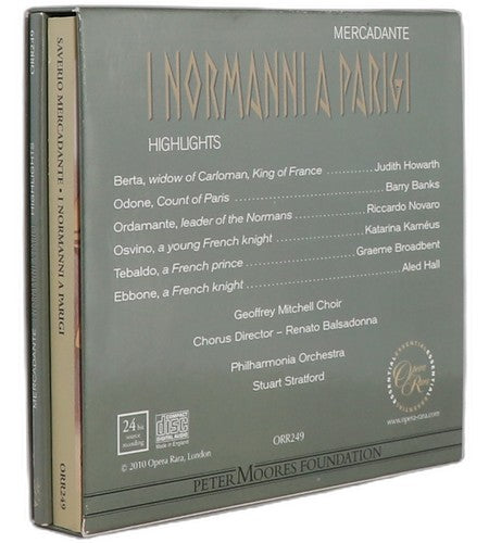 Mercadante - I Normanni a Parigi (Highlights) - CD - Opera Rara - 2010