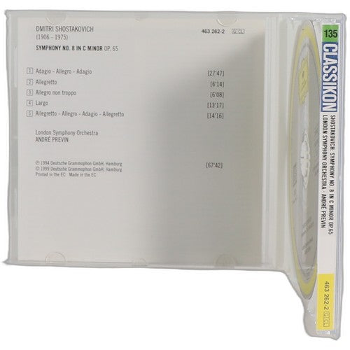 Shostakovich - Symphony N.8 In C Minor Op. 65 - CD - Deutsche Grammophon - 1999