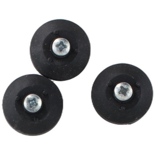 Rega Planar 3 Feet Set of 3 Early RB300 Version Rubber Isolation Feet UK - Chorlton Analogue