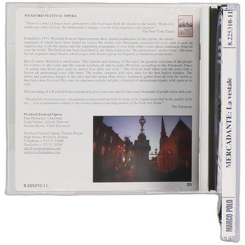 Giuseppe Saverio Mercadante - La Vestale (Opera In Three Acts) (2 CD Set)