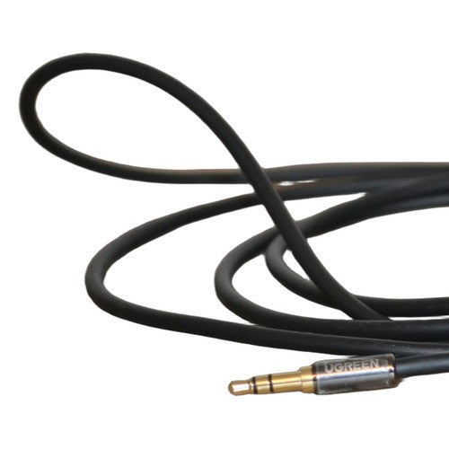 Ugreen AV102 3.5mm Stereo Mini Jack Twin RCA Phono Cable Gold Plated 1.2m