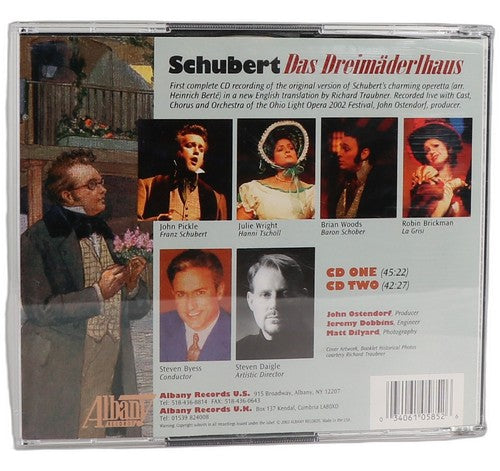 Schubert - Das Dreimäderlhaus - Box Set 2 CDs - Albany Records