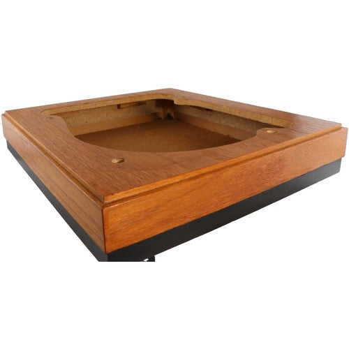 Thorens TD124 Plinth Teak Turntable Plinth Vintage - Chorlton Analogue