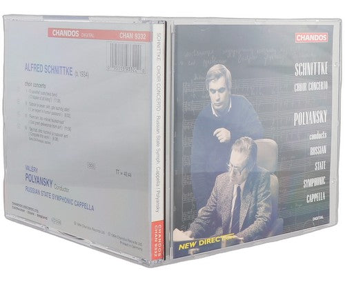 Schnittke - Choir Concerto - CD - Chandos - 1994 - Valery Polyansky