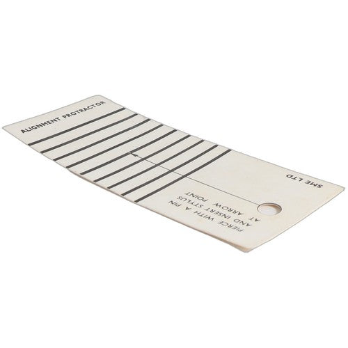 SME 3009 Series II Alignment Protractor Cartridge Setup Tool UK - Chorlton Analogue