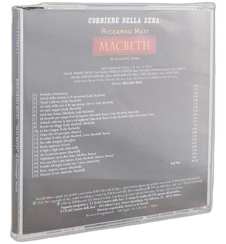 Verdi - Macbeth - CD - Corriere Della Sera - 1997 - Riccardo Muti