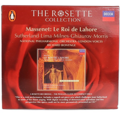 Massenet - Le Roi de Lahore - Box Set 2 CDs - Decca