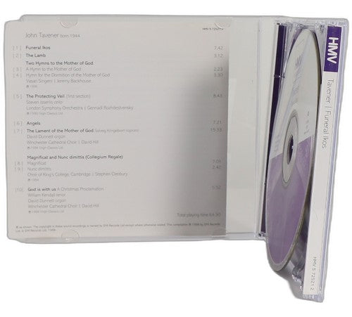 Tavener - Funeral Ikos - CD - HMV Classics - 1998