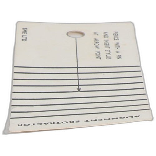 SME 3009 Series II Alignment Protractor Cartridge Setup Tool UK - Chorlton Analogue