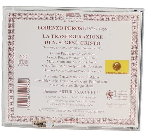 Perosi - La Trasfigurazione Di N. S. Gesù Cristo - CD - Bongiovanni - 2002