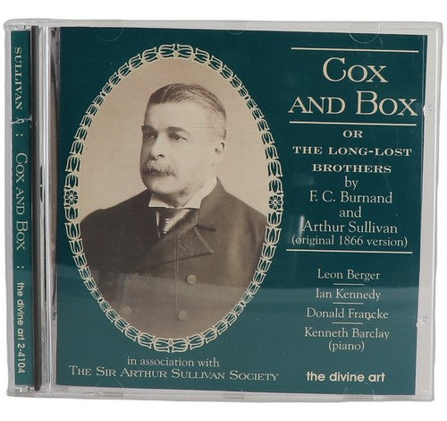 Sir Francis Cowley Burnand - Cox And Box Or The Long-lost Brothers (Original 1866 Version) (CD) - Chorlton Analogue