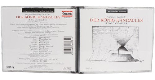Alexander Von Zemlinsky - Der König Kandaules = King Candaules (2 CD Set) - Chorlton Analogue