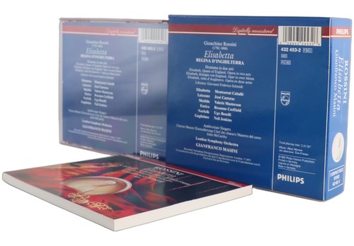 Rossini - Elisabetta - Box Set 2 CDs - Philips - 1992