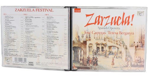 Carreras - Zarzuela! Spanish Operetta - Box Set 3 CDs - Brilliant Classics