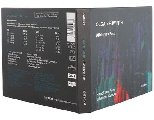 Olga Neuwirth - Bählamms Fest (2 CD Set) - Chorlton Analogue