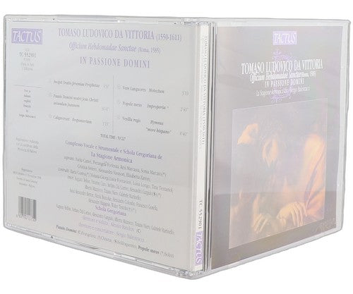 de Victoria - Officium Hebdomadae Sanctae (Roma, 1585) - In Passione Domini - CD