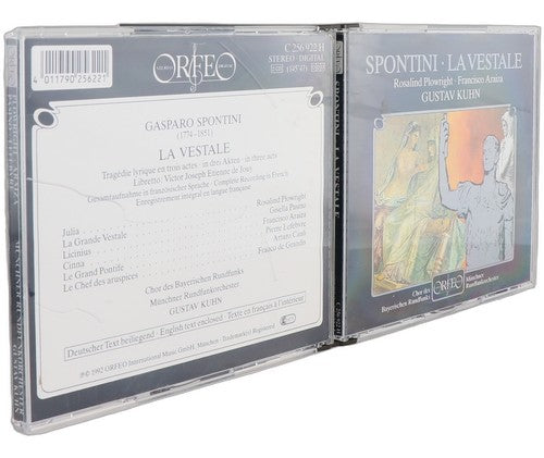 Spontini - La Vestale - Box Set 2 CDs - Orfeo - 1992