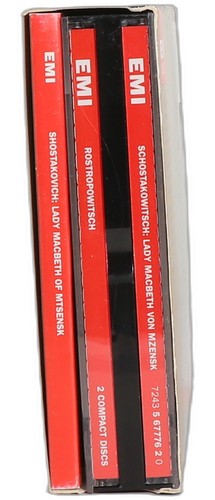 Dmitri Shostakovich - Lady Macbeth Of Mtsensk (2 CD Set) - Chorlton Analogue