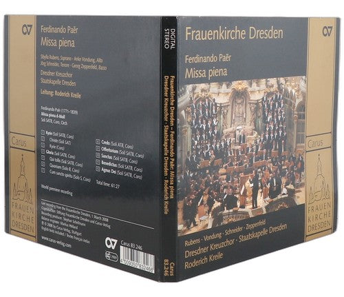 Ferdinando Paer - Missa Piena (CD) - Chorlton Analogue