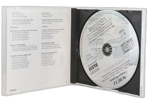 Heinrich Schütz - German Requiem • The Seven Words Of Jesus Christ On The Cross (CD)