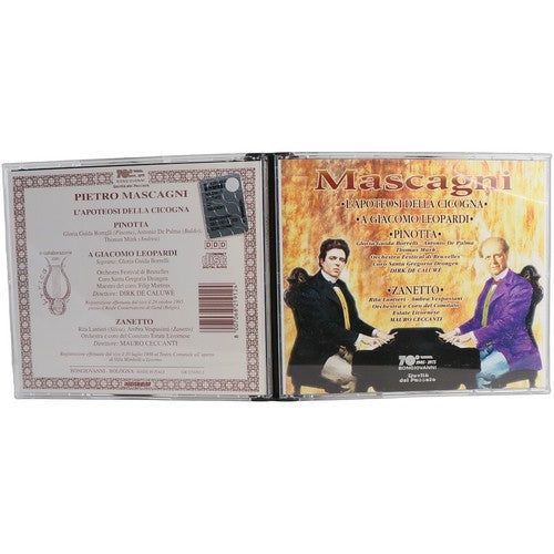 Mascagni L'apoteosi Della Cicogna Pinotta Vespasiani Bongiovanni 2 CD Box Set